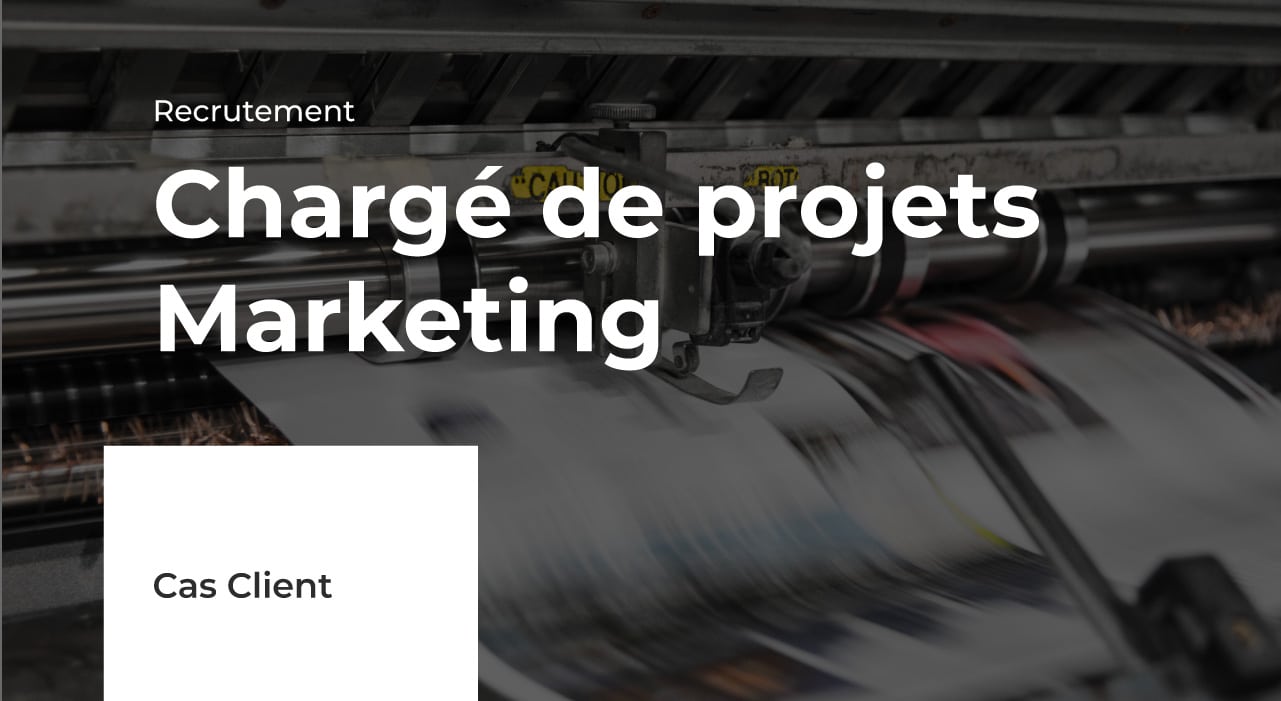 recrutement charge projets marketing avant vf